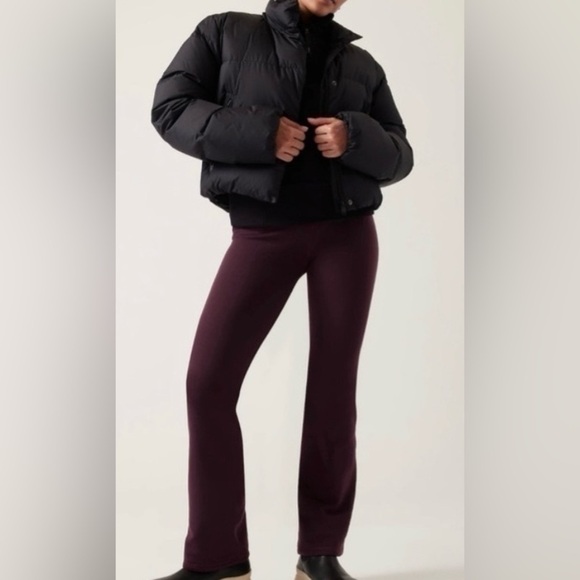 ATHLETA Womens Altitude Pant‎ in Polartec Power Stretch Leggings Thermal Red 2X - Picture 1 of 9